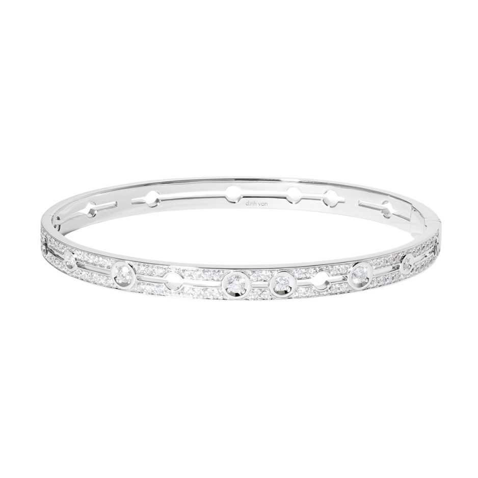 DINH VAN PULSE PAVE DIAMOND BRACELET